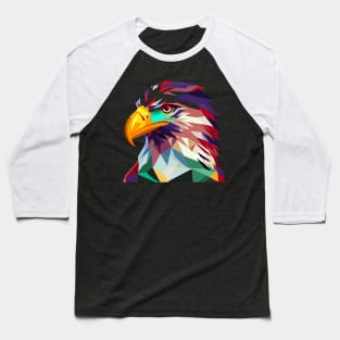 Low poly with eagle Baseball T-Shirt